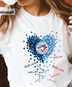 3 Unique Toronto Blue Jays Tiny Heart Shape T shirt