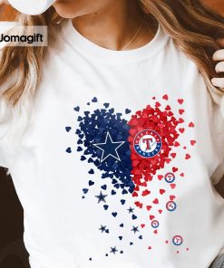 Unique cowboys texas rangers Tiny Heart Shape T-shirt