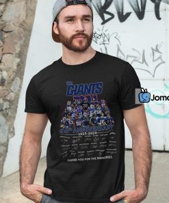 4 New York Giants 95th Anniversary Shirt