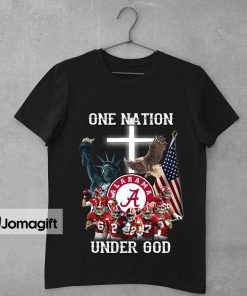 Alabama Crimson Tide One Nation Under God Shirt