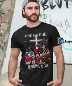 Unique Arizona Cardinals One Nation Under God Shirt