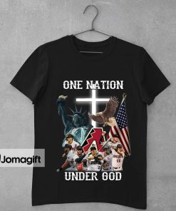 Arizona Diamondbacks One Nation Under God Shirt 1