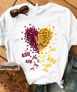 Arizona State Sun Devils Heart Shirt, Hoodie, Sweater, Long Sleeve
