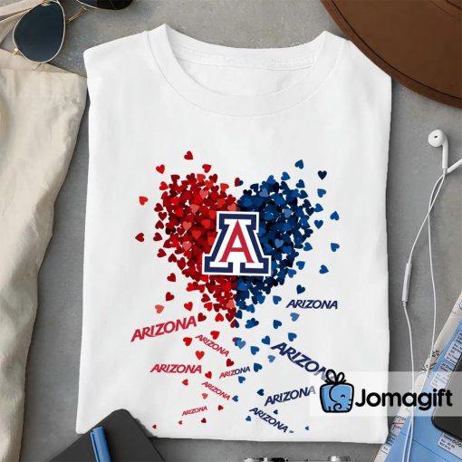 Arizona Wildcats Heart Shirt, Hoodie, Sweater, Long Sleeve