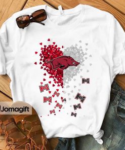 Arkansas Razorbacks Heart Shirt
