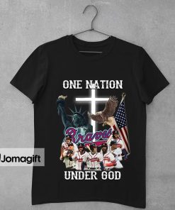 Atlanta Braves One Nation Under God Shirt 1