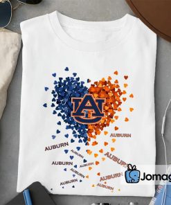 Auburn Tigers Heart Shirt Hoodie Sweater Long Sleeve 2