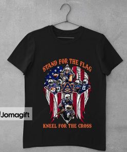 Auburn Tigers Stand For The Flag Kneel For The Cross Shirt 1