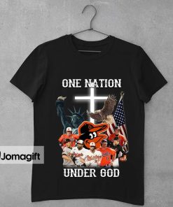 Baltimore Orioles One Nation Under God Shirt 1