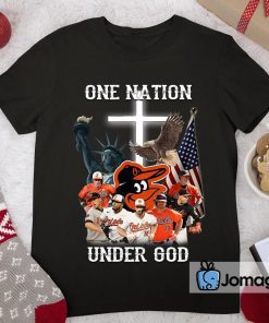 Baltimore Orioles One Nation Under God Shirt 2