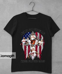 Baltimore Orioles Stand For The Flag Kneel For The Cross Shirt 1