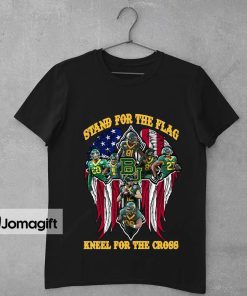Baylor Bears Stand For The Flag Kneel For The Cross Shirt 1