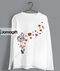 Bengals Long Sleeve Shirts Dandelion Flower 1