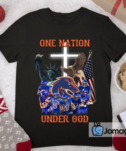 Boise State Broncos One Nation Under God Shirt 2