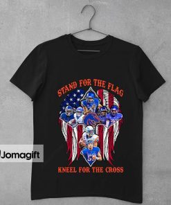 Boise State Broncos Stand For The Flag Kneel For The Cross Shirt 1