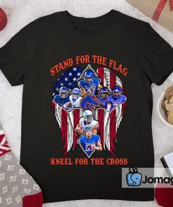 Boise State Broncos Stand For The Flag Kneel For The Cross Shirt 2