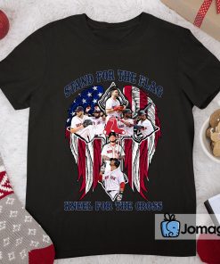Boston Red Sox Stand For The Flag Kneel For The Cross Shirt 2 1