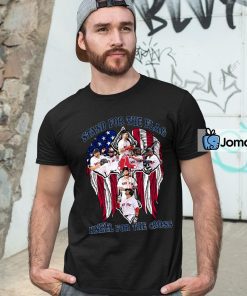 Boston Red Sox Stand For The Flag Kneel For The Cross Shirt 4 1