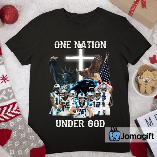 Carolina Panthers One Nation Under God Shirt