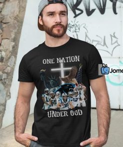 Carolina Panthers One Nation Under God Shirt 4