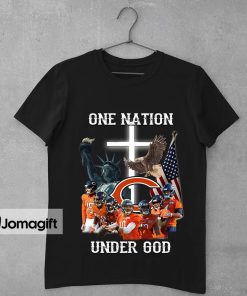 Chicago Bears One Nation Under God Shirt, Hoodie, Sweater, Long Sleeve, Special Edition