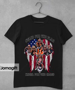 Cincinnati Bengals Stand For The Flag Kneel For The Cross Shirt 1