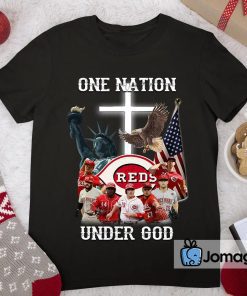 Cincinnati Reds One Nation Under God Shirt 2