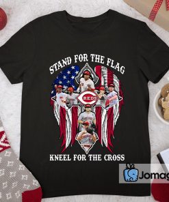 Cincinnati Reds Stand For The Flag Kneel For The Cross Shirt 2