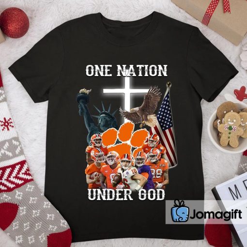 Clemson Tigers One Nation Under God Shirt