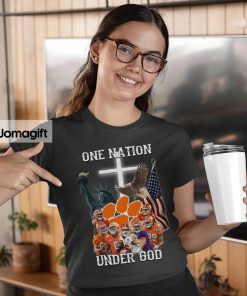 Clemson Tigers One Nation Under God Shirt 3