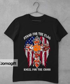 Clemson Tigers Stand For The Flag Kneel For The Cross Shirt 1