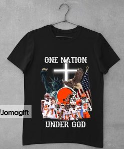 Cleveland Browns One Nation Under God Shirt 1