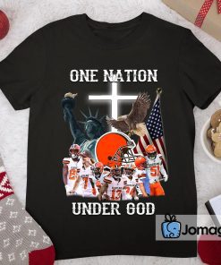 Cleveland Browns One Nation Under God Shirt 2