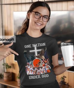 Cleveland Browns One Nation Under God Shirt 3
