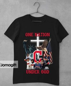 Cleveland Guardians One Nation Under God Shirt 1