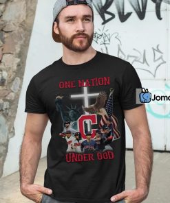 Cleveland Guardians One Nation Under God Shirt 4