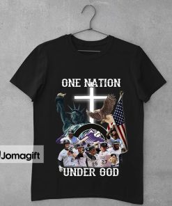 Colorado Rockies One Nation Under God Shirt 1
