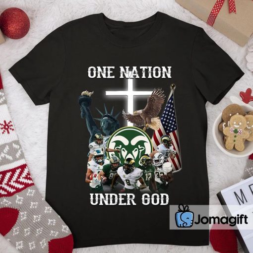 Colorado State Rams One Nation Under God Shirt