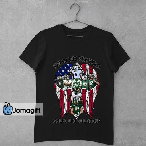 Colorado State Rams Stand For The Flag Kneel For The Cross Shirt