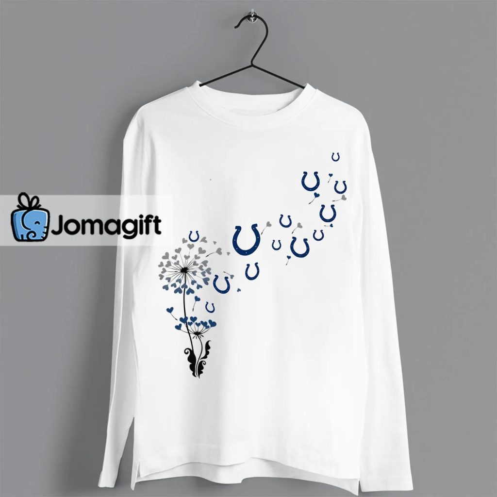 Colts Long Sleeve Shirt Dandelion Flower 1