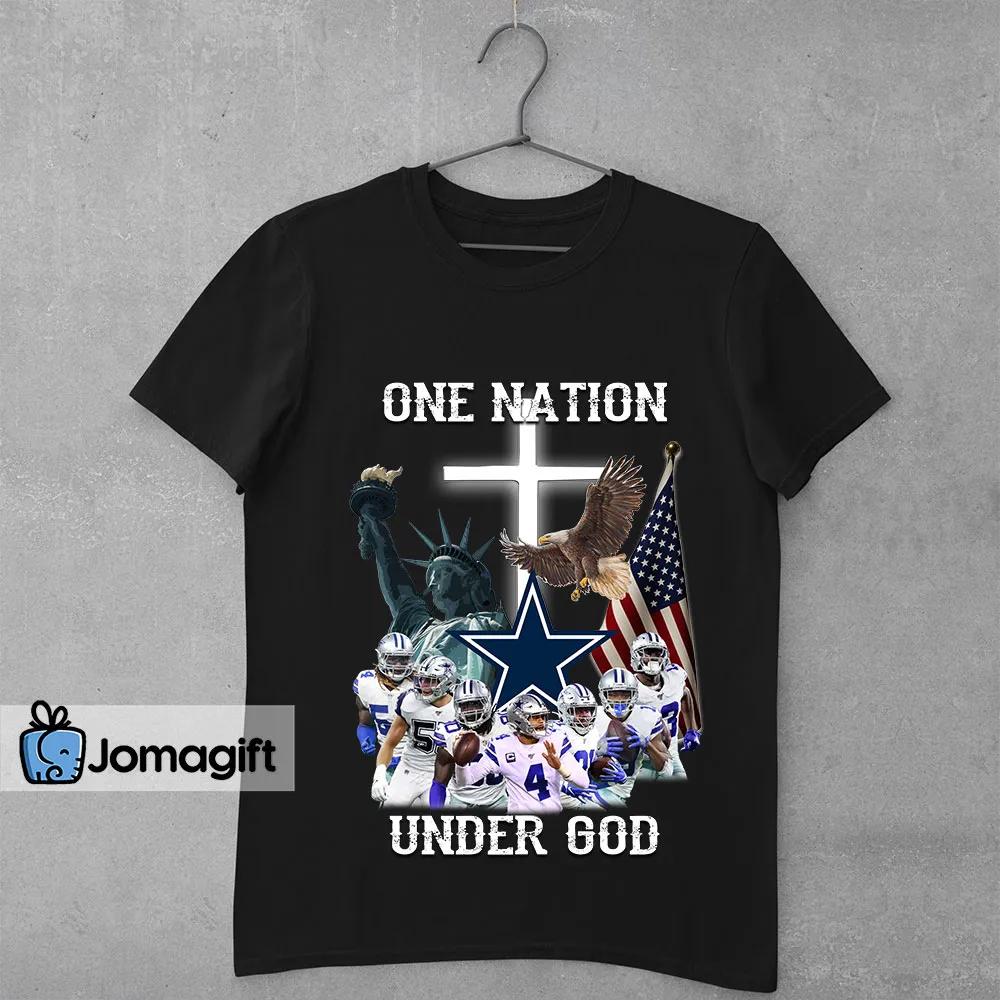 Dallas Cowboys One Nation Under God Shirt - Jomagift