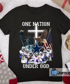 Dallas Cowboys One Nation Under God Shirt 2