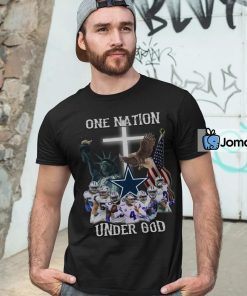 Dallas Cowboys One Nation Under God Shirt 4