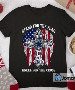 Dallas Cowboys Stand For The Flag Kneel For The Cross Shirt 2