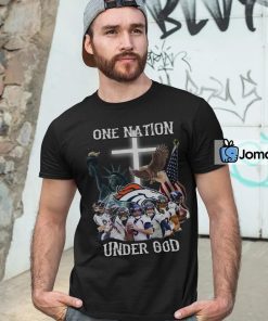Denver Broncos One Nation Under God Shirt 4