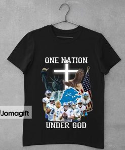 Detroit Lions One Nation Under God Shirt