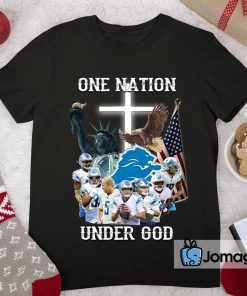 Detroit Lions One Nation Under God Shirt 2