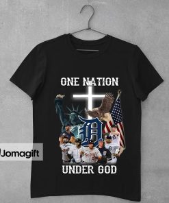 Detroit Tigers One Nation Under God Shirt 1