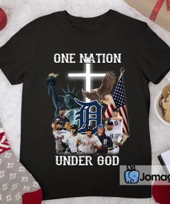 Detroit Tigers One Nation Under God Shirt 2