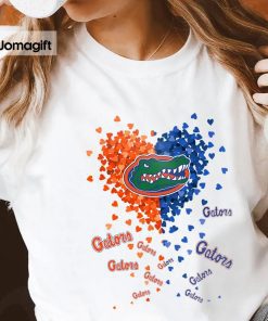 Florida Gators Heart Shirt Hoodie Sweater Long Sleeve 3